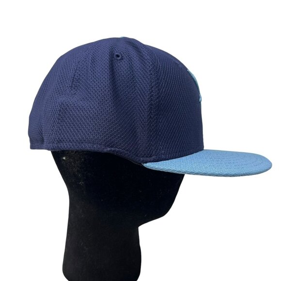 Tampa Bay Rays New Era 59Fifty 7 3/8 Alternate Logo On Field MLB Hat Cap TB - Picture 3 of 11